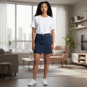 Liz Claiborne Dark Blue Denim